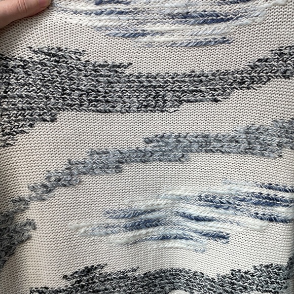 Lucky Brand Open Front Drape Boho Cardigan - Picture 7 of 7